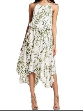 Mossimo Boho Handkerchief Midi Flowy Dress Size XSmall